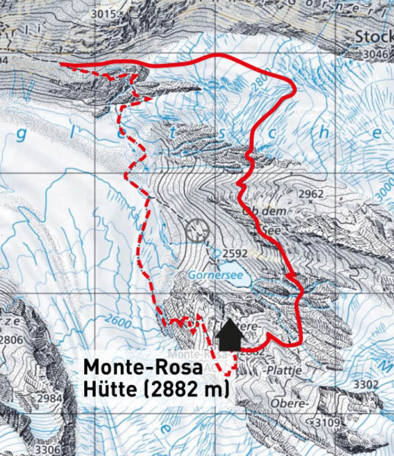 Neuer Weg zur Monte-Rosa-Hütte - Die Alpen | Schweizer Alpen-Club SAC