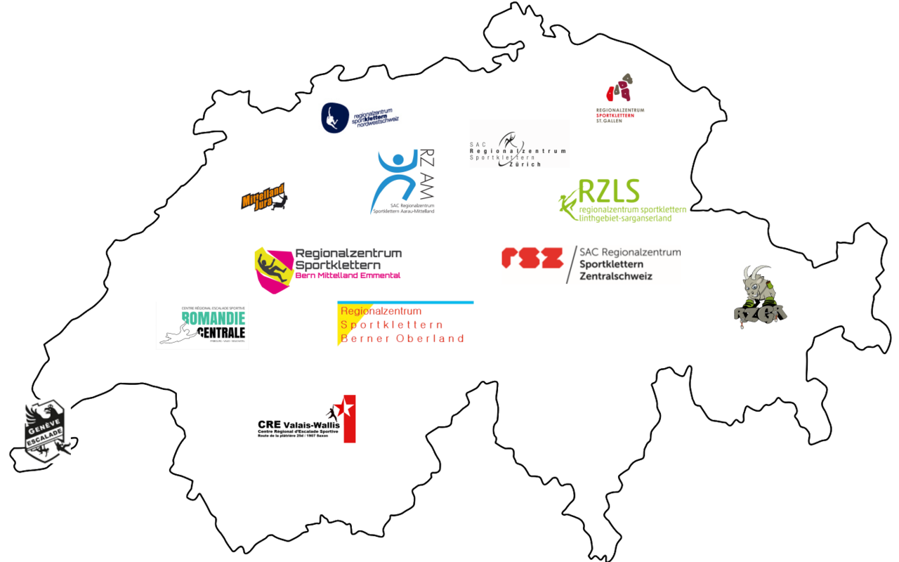 Regionalzentren Sportklettern Schweizer Alpen Club Sac