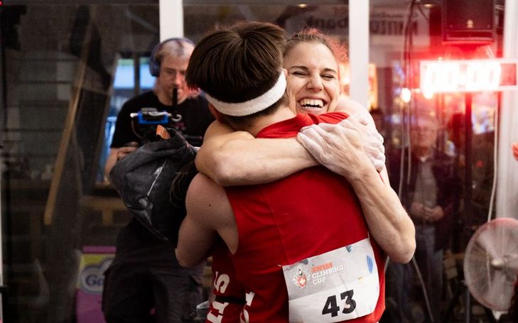 Petra Klingler et Julien Clémence: champion et championne suisse de bloc 2024